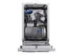 Midea Dishwasher | MDWEB1004LS-W | Built-in | Width 45 cm | Number of place settings 10 | Number of programs 8 | Energy efficiency class Class E | Display | Silver