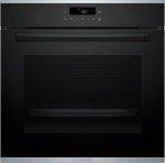 Bosch Oven | HBA272BB3 | 71 L | Electric | Pyrolysis/Hydrolytic | Touch control | Height 59.5 cm | Width 59.4 cm | Black