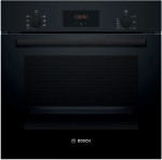 Bosch Oven | HBF133BA1 | 66 L | Electric | EcoClean | Knobs | Height 59.5 cm | Width 59.4 cm | Black