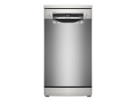 Bosch Dishwasher | SPS4HMI13E | Free standing | Width 45 cm | Number of place settings 10 | Number of programs 6 | Energy efficiency class D | Display | AquaStop function | Brushed steel