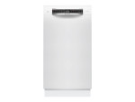 Bosch Dishwasher | SPU4HMW12E | Built-in | Width 45 cm | Number of place settings 10 | Number of programs 6 | Energy efficiency class D | Display | AquaStop function | White
