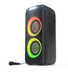 Sharp PS-949 Party Speaker with Built-in Battery | Sharp | Party Speaker | PS-949 XParty Street Beat | 132 W | Waterproof | Bluetooth | Wireless connection | Portable | Black