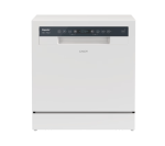 Candy Dishwasher | CP 8F9FFW | Free-standing | Width 55 cm | Number of place settings 8 | Number of programs 8 | Energy efficiency class F | Display | White