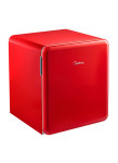 Midea Refrigerator | MDRD86SLE32 | Energy efficiency class E | Free standing | Larder | Height 50 cm | Fridge net capacity 47 L | 41 dB | Red