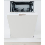 INDESIT Dishwasher | IN2ID10CS80 | Built-in | Width 44.8 cm | Number of place settings 10 | Number of programs 5 | Energy efficiency class D | White