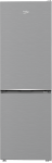 BEKO Refrigerator | B1RCNA364XB | Energy efficiency class E | Free standing | Combi | Height 186.5 cm | No Frost system | Fridge net capacity 210 L | Freezer net capacity 106 L | 37 dB | Grey
