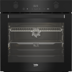 BEKO Oven | BBVM17400B | 72 L | Electric | Hydrolytic | Electronic | Steam function | Height 59.5 cm | Width 59.4 cm | Black
