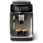 Philips Espresso Coffee Maker | EP3326/90 Series 3300 | Pump pressure 15 bar | Built-in milk frother | Fully Automatic | Black Chrome | 1500 W
