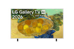 LG QNED 4K AI Gallery TV | 55LX7B6LA | 55 | Smart TV | webOS | UHD | Snow White
