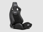 Next Level Racing | ERS4 Elite PU Leather & Suede Edition | Reclining Seat | PU Leather and Suede | Black
