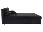 Sofa - lova Rico, juoda