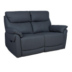 Dvivietė sofa-reglaineris Home4You Bowen, pilka