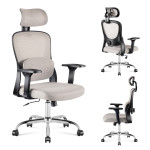 Pasukamas fotelis "Manager" 3.2 Grey