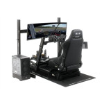Žaidimų simuliatorių kilimėlis Next Level Racing XL Premium Floor Mat, juodas