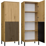Vitrina TopEshop Kamaro 2DK, ruda