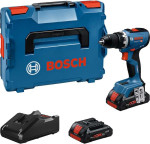 Akumuliatorinis suktuvas-gręžtuvas Bosch GSR 18V-65 Professional, 18 V, su 2 akumuliatoriais ir įkrovikliu