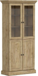 Vitrina Royal Gala Meble, 87x39x187 cm, šviesus ąžuolas