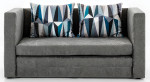 Sofa-lova Nore Neva, 132x70x62 cm, pilka