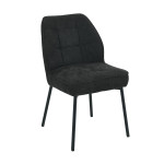 Valgomojo kėdė Home4You, juoda