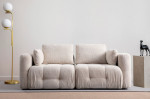 Modulinė sofa Asir Amaris, smėlio spalvos