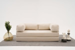 Sofa-lova Asir Comfort, smėlio spalvos