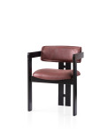 Kėdė Cozy - 047, juoda/raudona