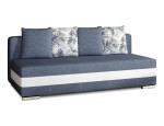 Sofa-lova Nore Calia, 195x86x83 cm, mėlyna/balta