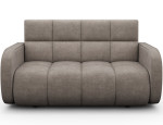 Sofa-lova Deverio, 154x103x83 cm, smėlio spalvos