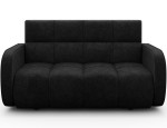 Sofa-lova Eltap Deverio, 154x103x83 cm, juoda