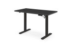 Reguliuojamo aukščio rašomasis stalas Halmar B54, 120x60x75-120 cm, juodas
