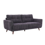 Sofa Home4You Steve, 213x88x90 cm, pilka