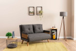 Sofa-lova Atelier Del Sofa Cosmo, tamsiai pilka