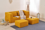 Modulinė sofa Asir Pirgos, oranžinė