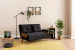 Sofa Atelier Del Sofa Cosmo, juoda
