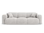 Trivietė sofa Micadoni Nolio, Light Grey