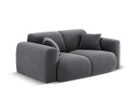 Dvivietė sofa Micadoni Nolio, Dark Grey