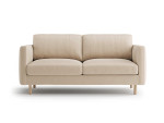 Dvivietė sofa Micadoni Eden, Nude