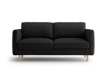 Dvivietė sofa Micadoni Eden, Black