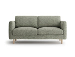 Dvivietė sofa Micadoni Eden, Moss Green Melange