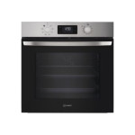 Indesit IO 255HU X įmontuojama elektrinė orkaitė, 71 l, A klasė, nerūdijančio plieno
