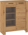 Vitrina Meblocross Slide Sli-14 1DN, ruda