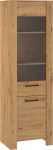 Vitrina Meblocross Slide Sli-15 1DW, ruda