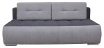 Sofa-lova Luna, 201x103x90 cm, pilka