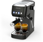 Espresso kavos aparatas Salente Coffio 1350W, 20 bar, 1,3 l, rankinis pieno putų plakiklis