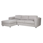 Kampinė sofa SIRE LC, pilka