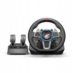 FlashFire Buddh Mini lenktynių vairas F119 pedalai rinkinys