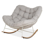 Supamasis lauko krėslas Ronda, Light Beige