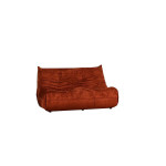 Dvivietė sofa Bocek - Red, 145x100x80 cm, raudona