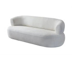 Trivietė sofa Roma, 230x70x70 cm, balta