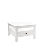 Kavos staliukas Mebelbos Brandon 1s 70, 70x70x46 cm, baltas